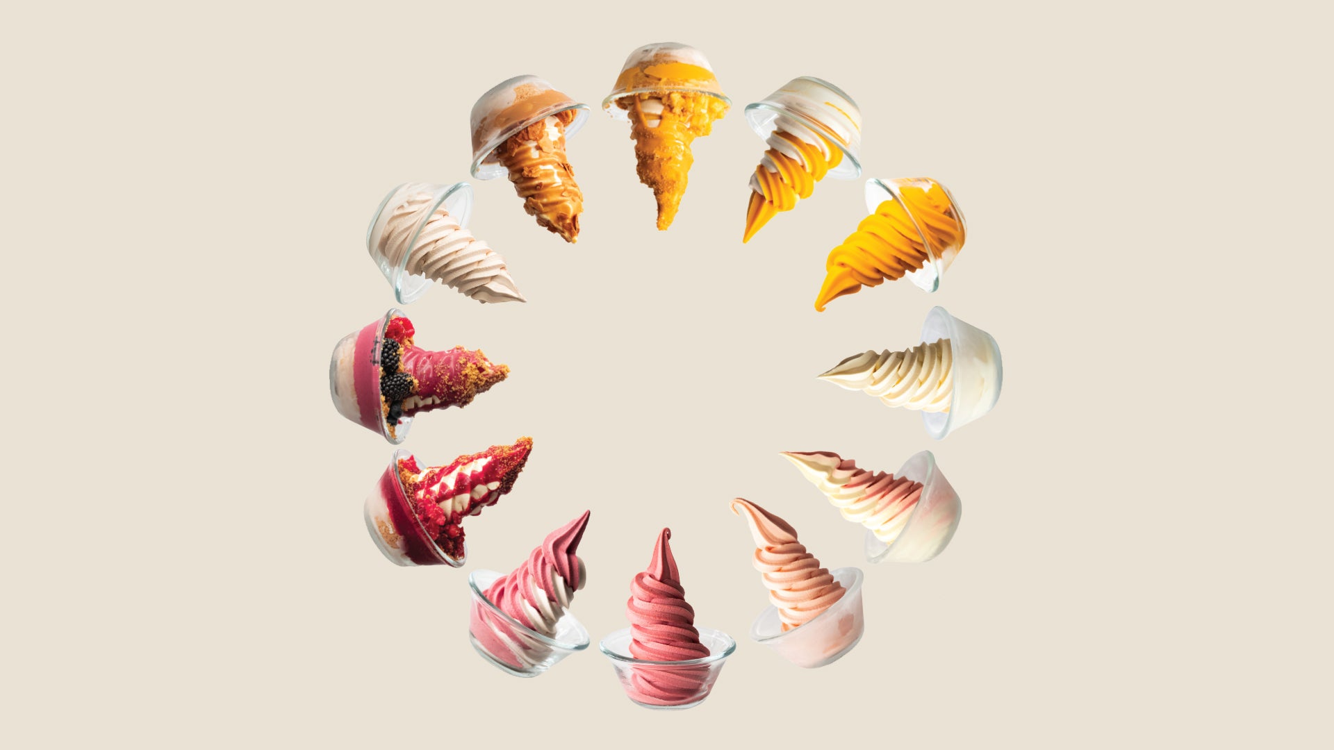 12 Small Ice Cream