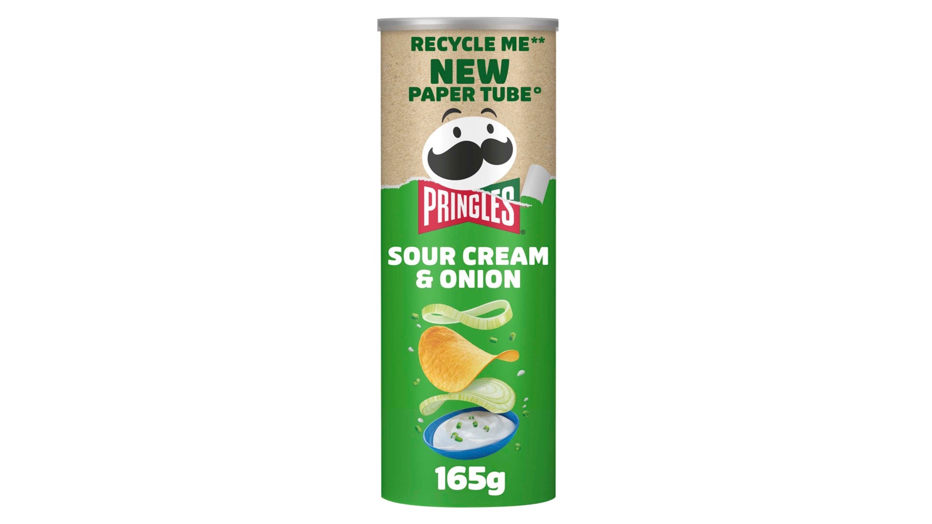 Pringles Sour Cream & Onion 165g
