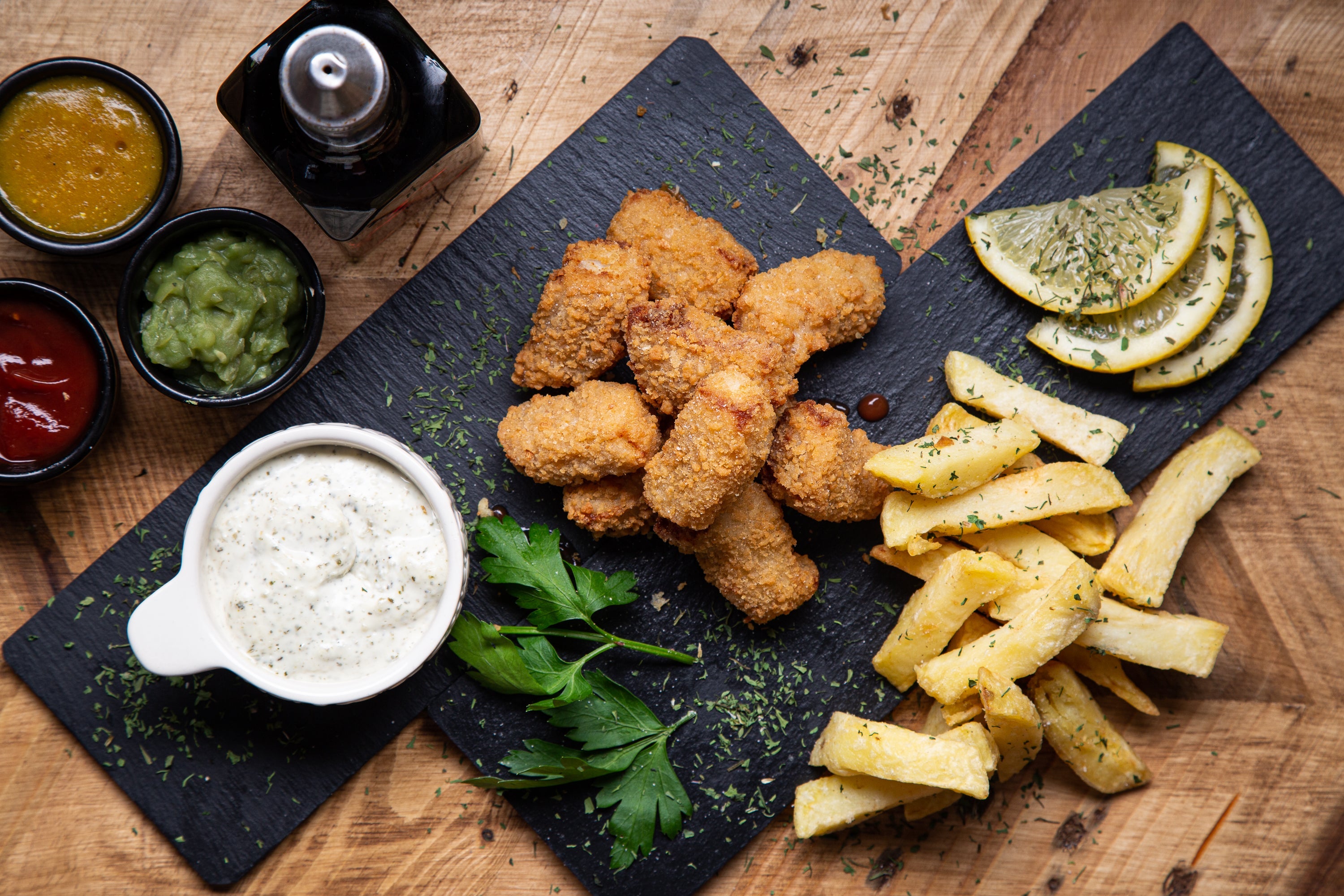 8 Battered Chicken Chunks and Chips