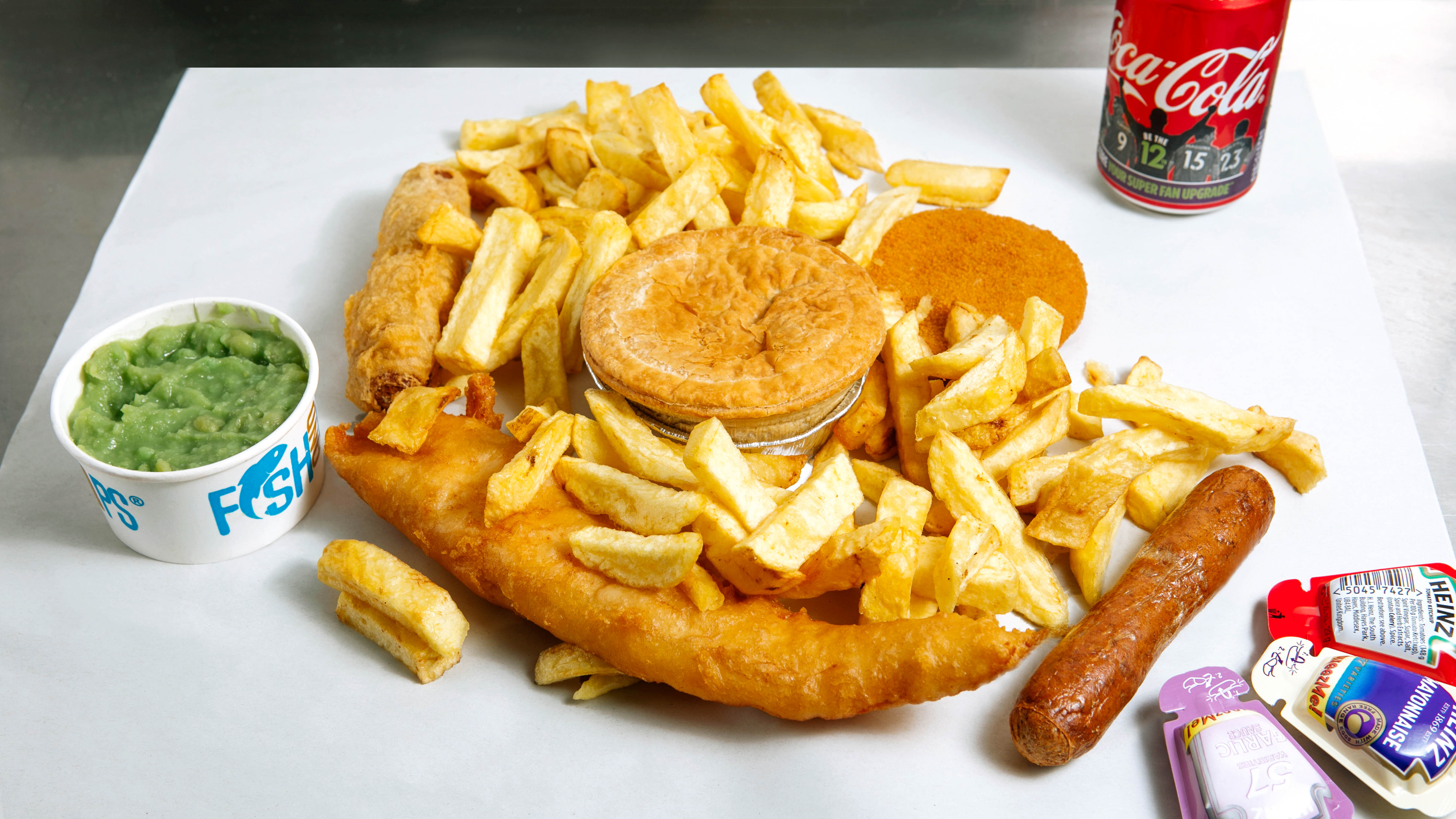 High Brooms Marinos Fish And Chips delivery from Royal Tunbridge Wells Order with Deliveroo