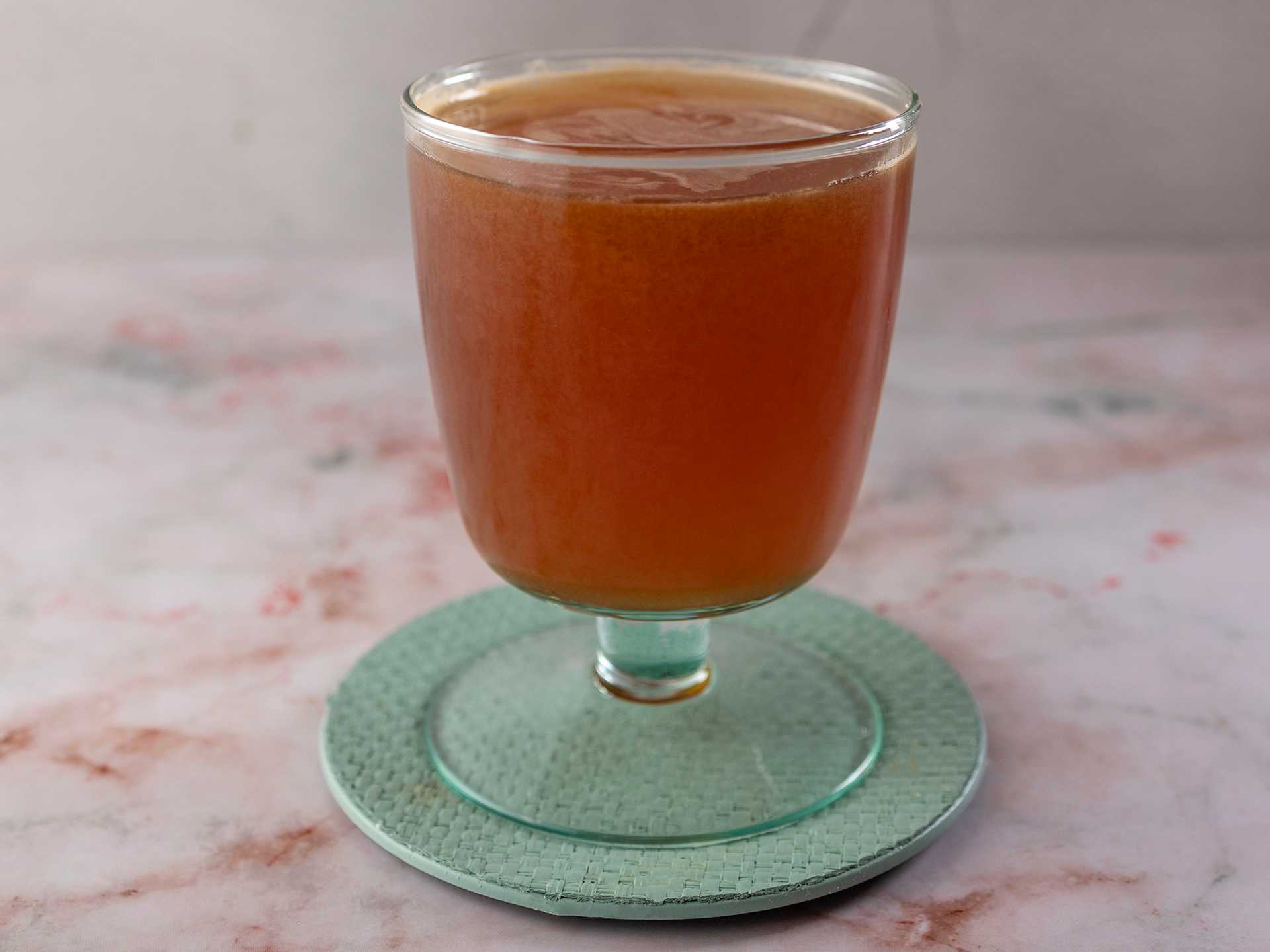 Fresh Red Apple Juice