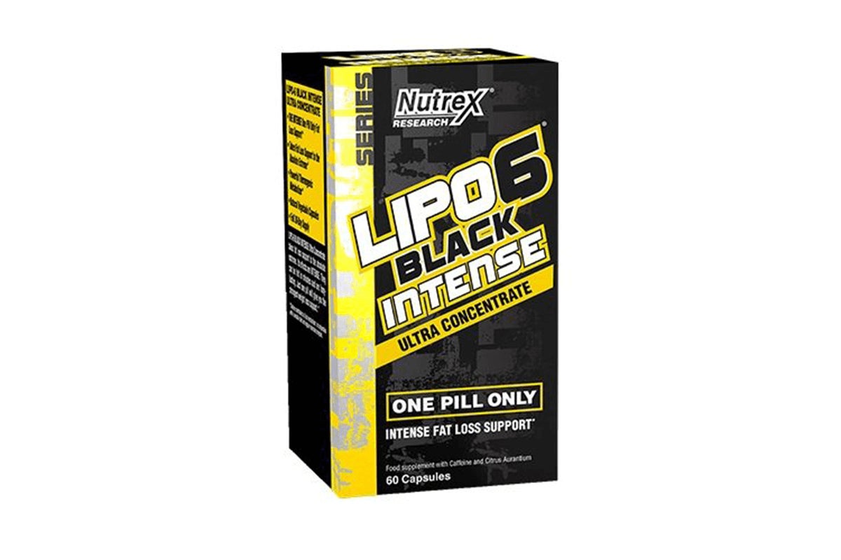 Lipo 6 Black Intense Fat Burner 60 Capsules