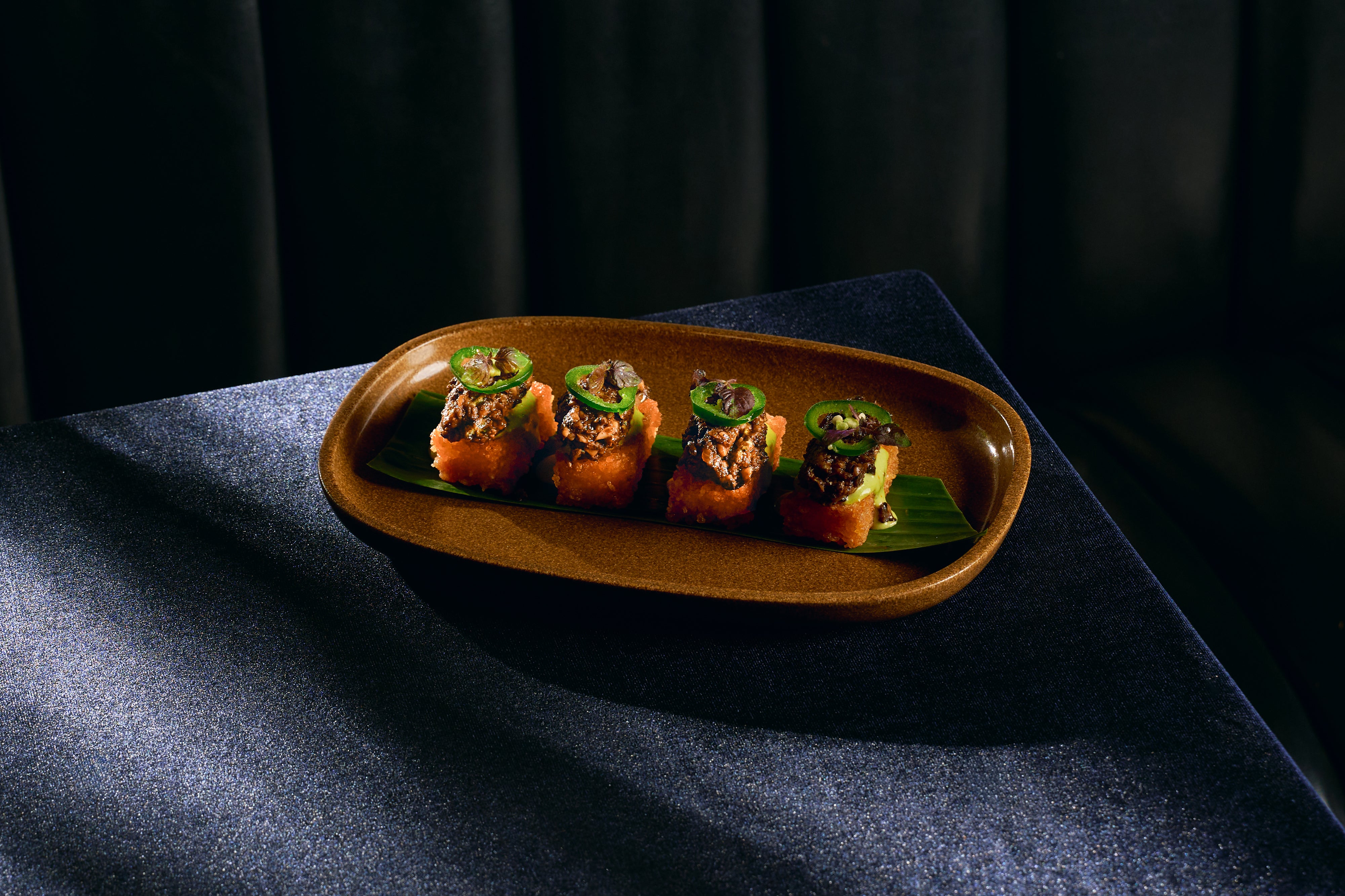 Mushroom Crispy Rice