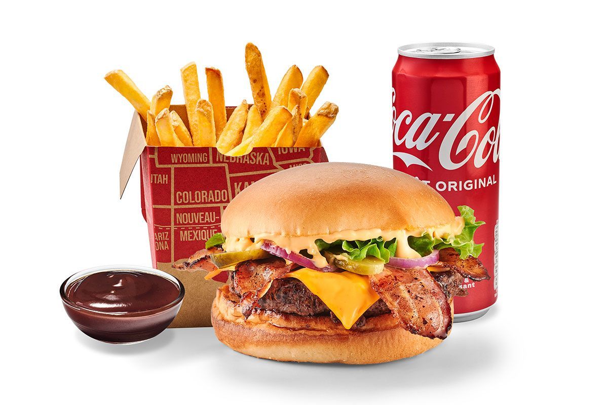 Menu Famous Bacon Burger 🍔 🥓