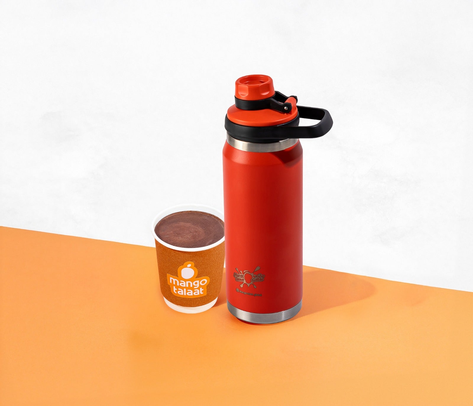 Bottel Steel Chocolate