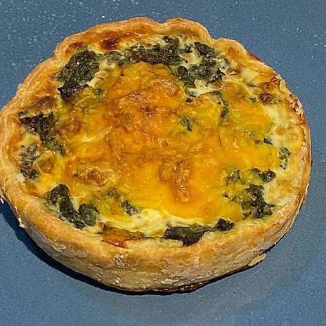 🥧 🥬 🫘 🧀 Tarte King Charles Aux Epinards Cheddar
