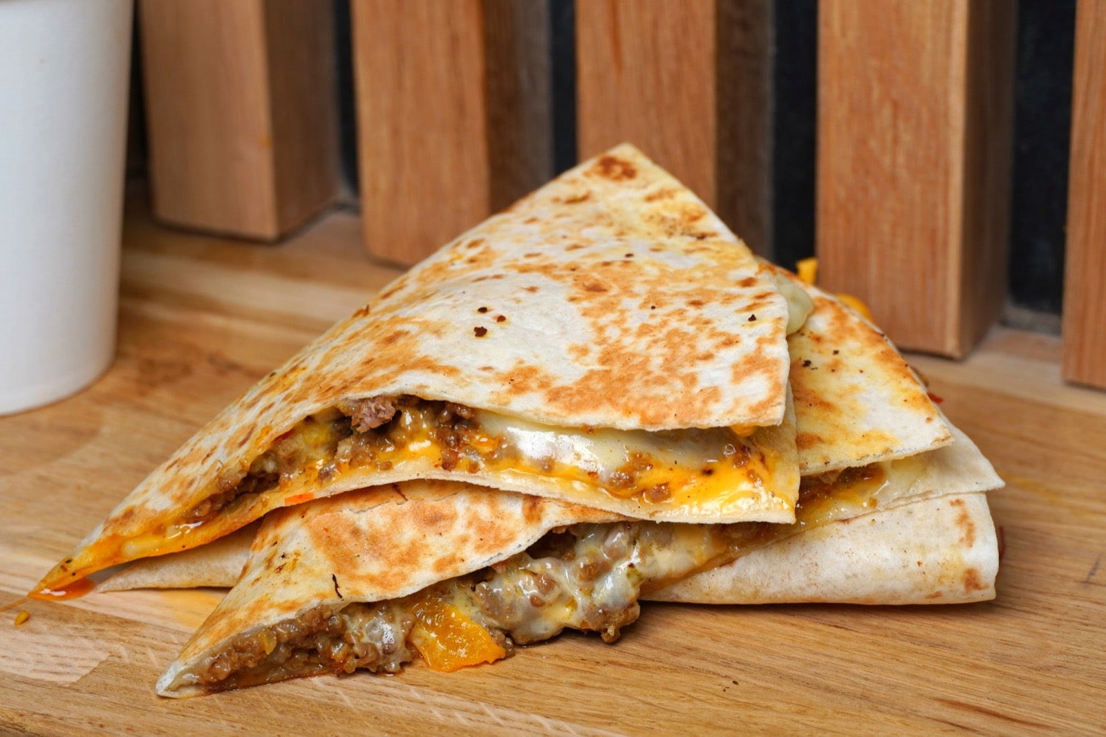 Quesadillas bœuf 🐮😍 + Frites