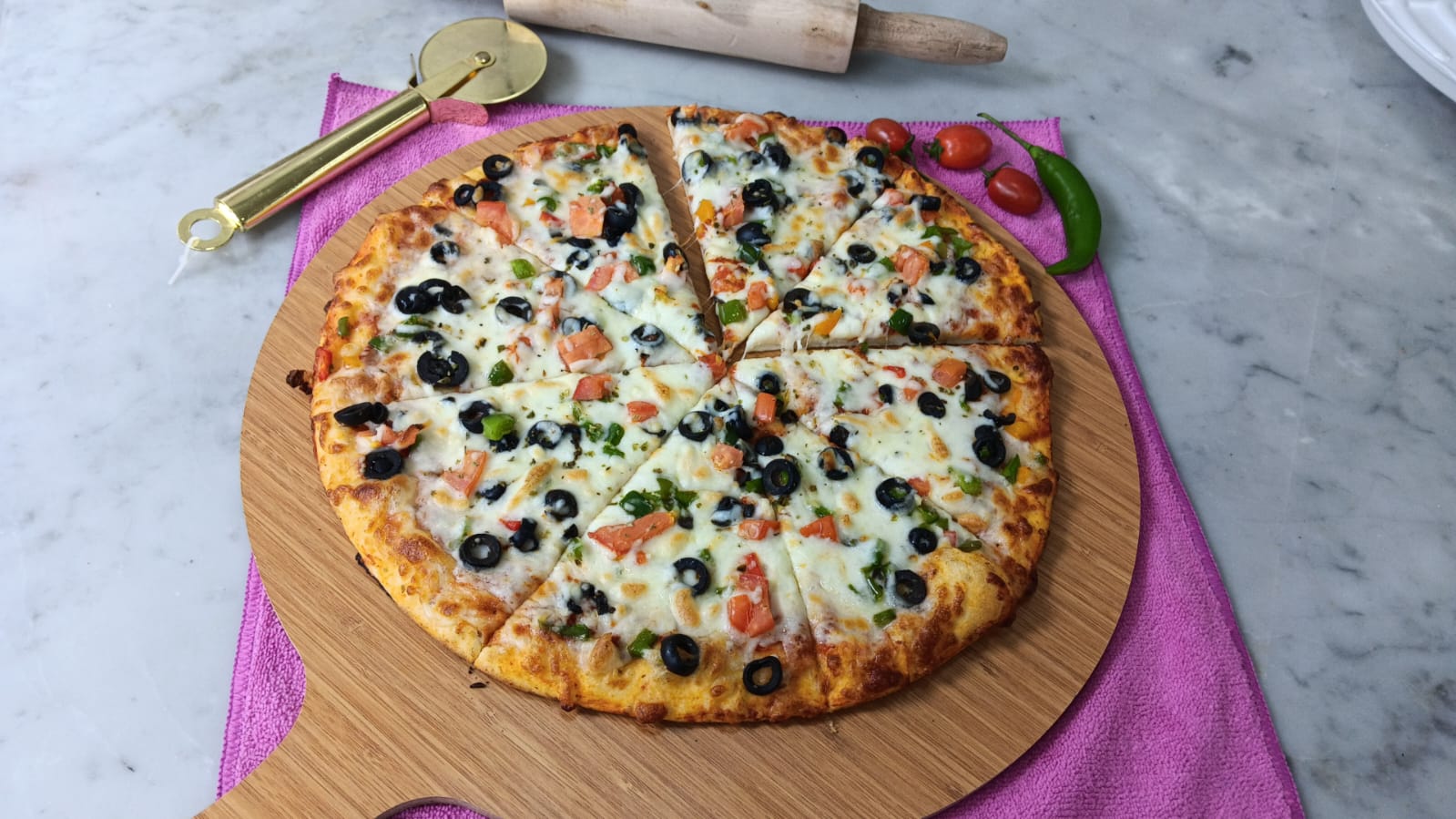 Vegetable Pizza