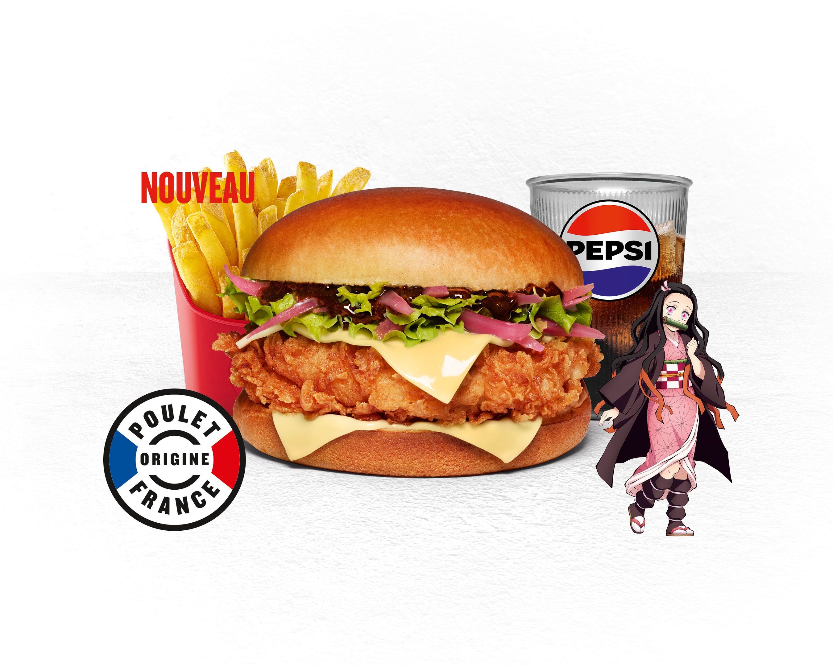MENU BURGER NEZUKO CRISPY TERIYAKI