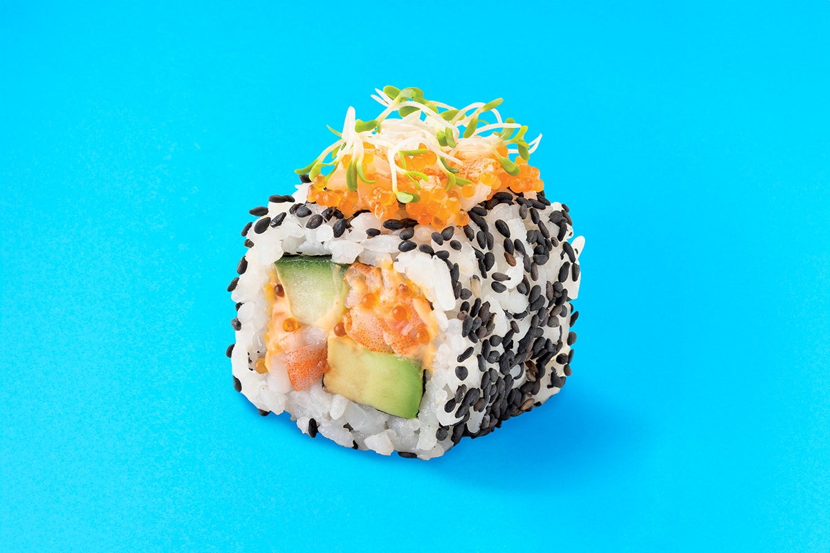 California spicy crevette