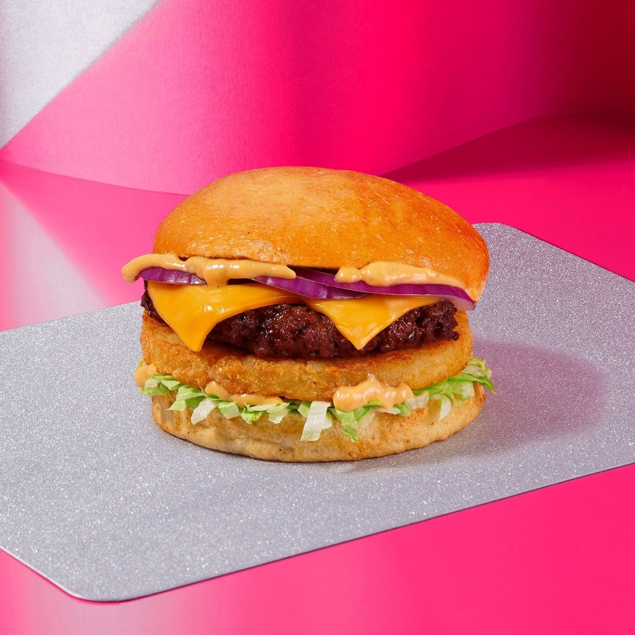 Burger roasted 🧀🥔