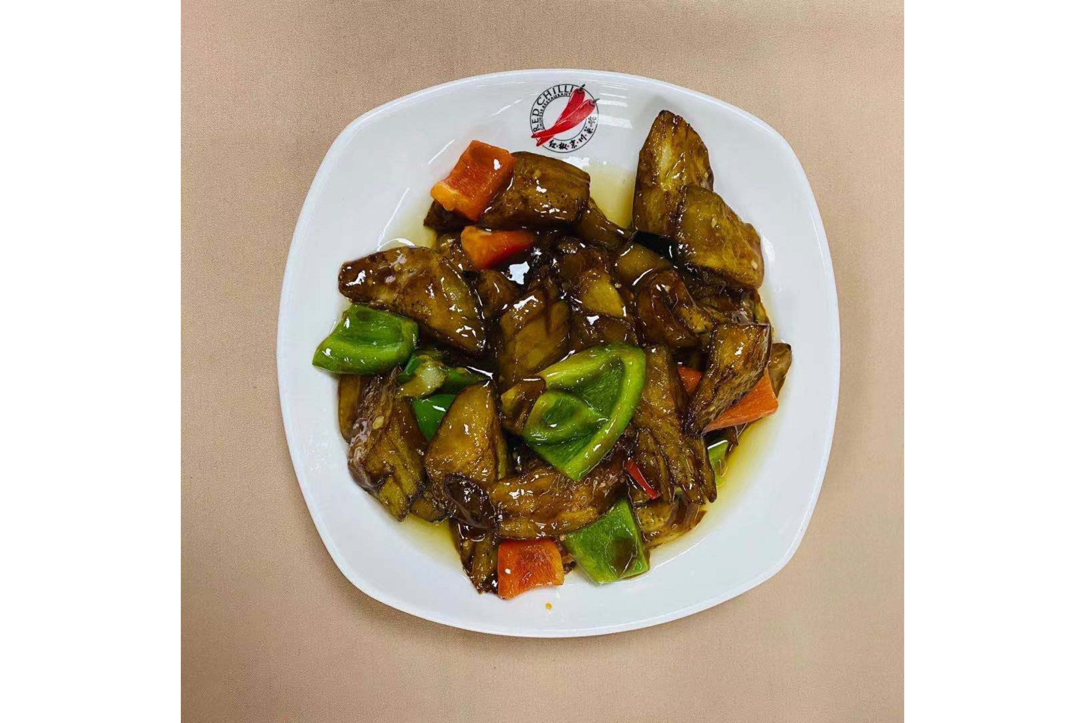 (V) Beijing Style Braised Aubergine (京味烧茄子)