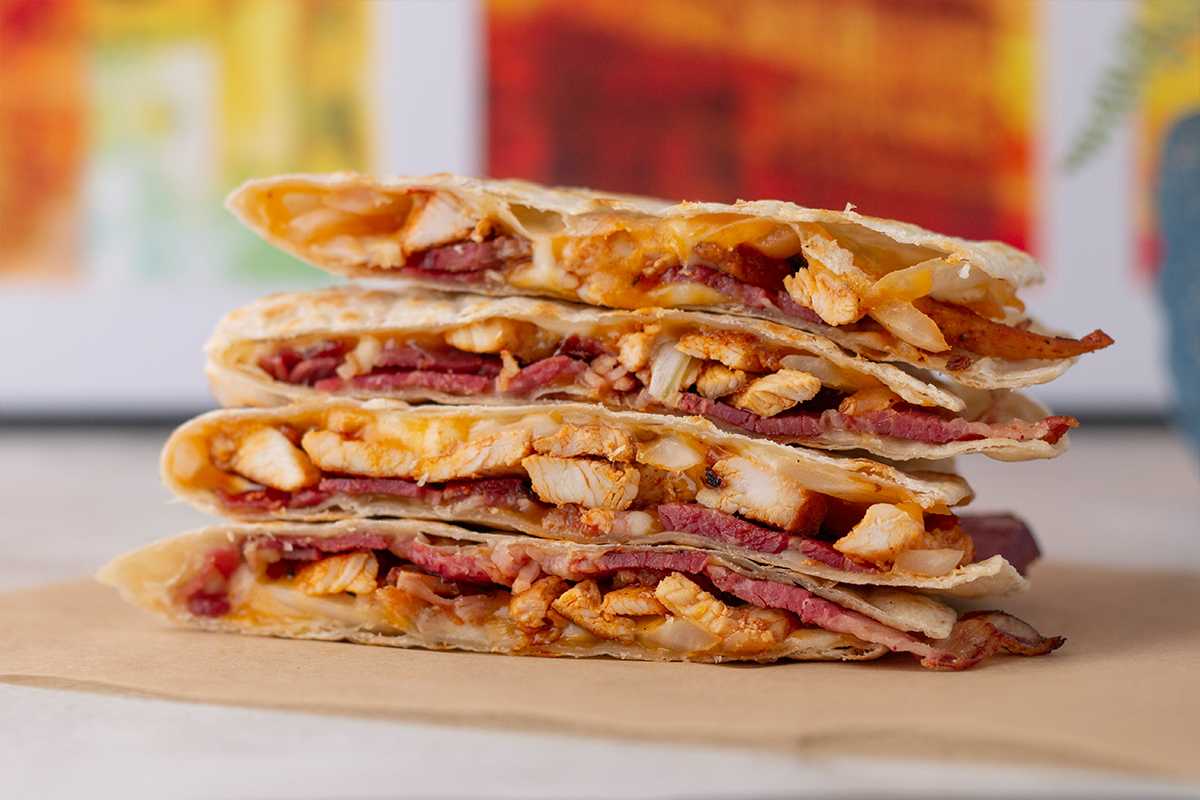 Chicken N Bacon Quesadilla
