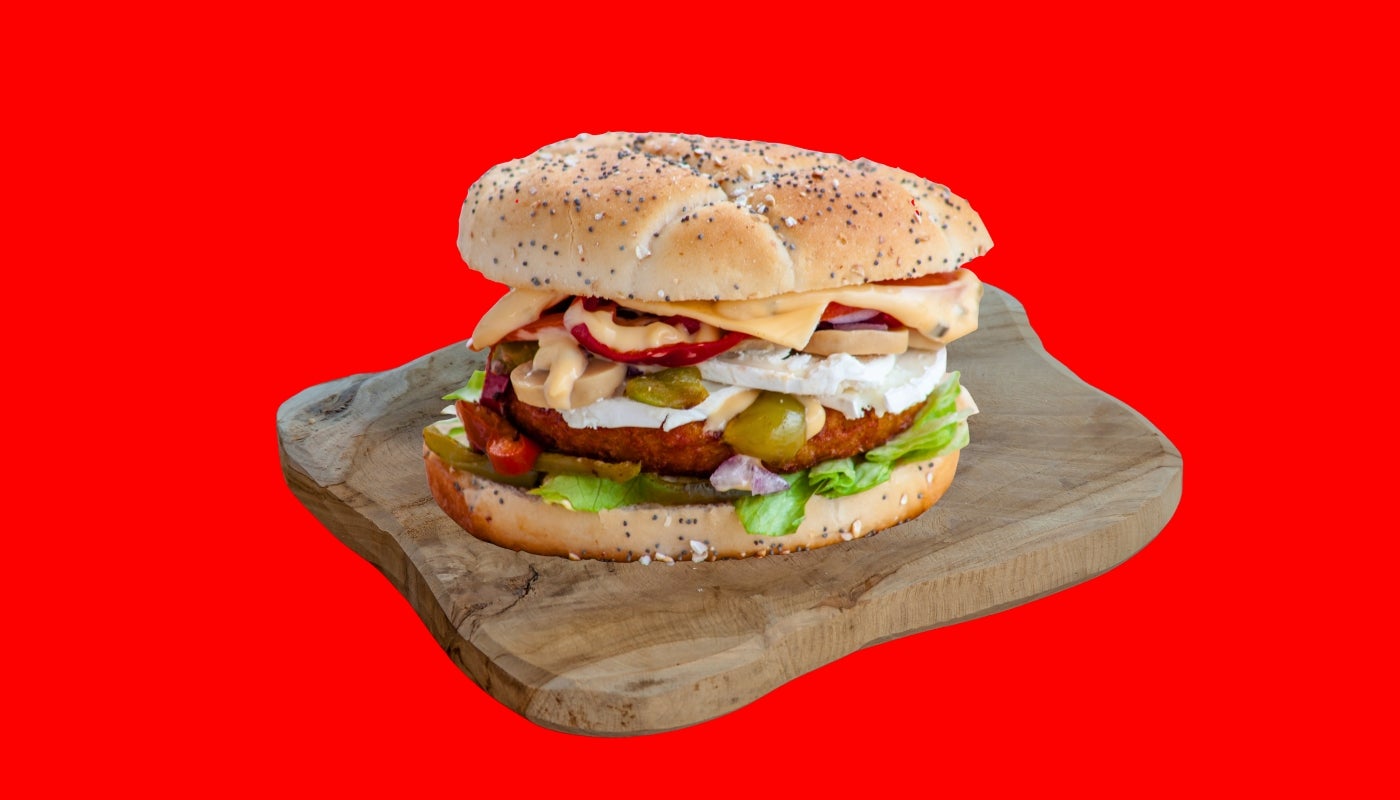 Burger Végé Chèvre 🌱🍔 L’Équilibre Végétarien Parfait !