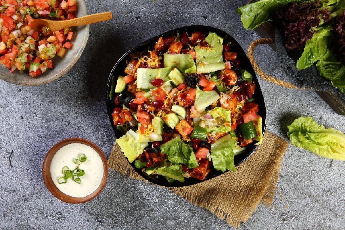 Barbecued Chicken Salad
