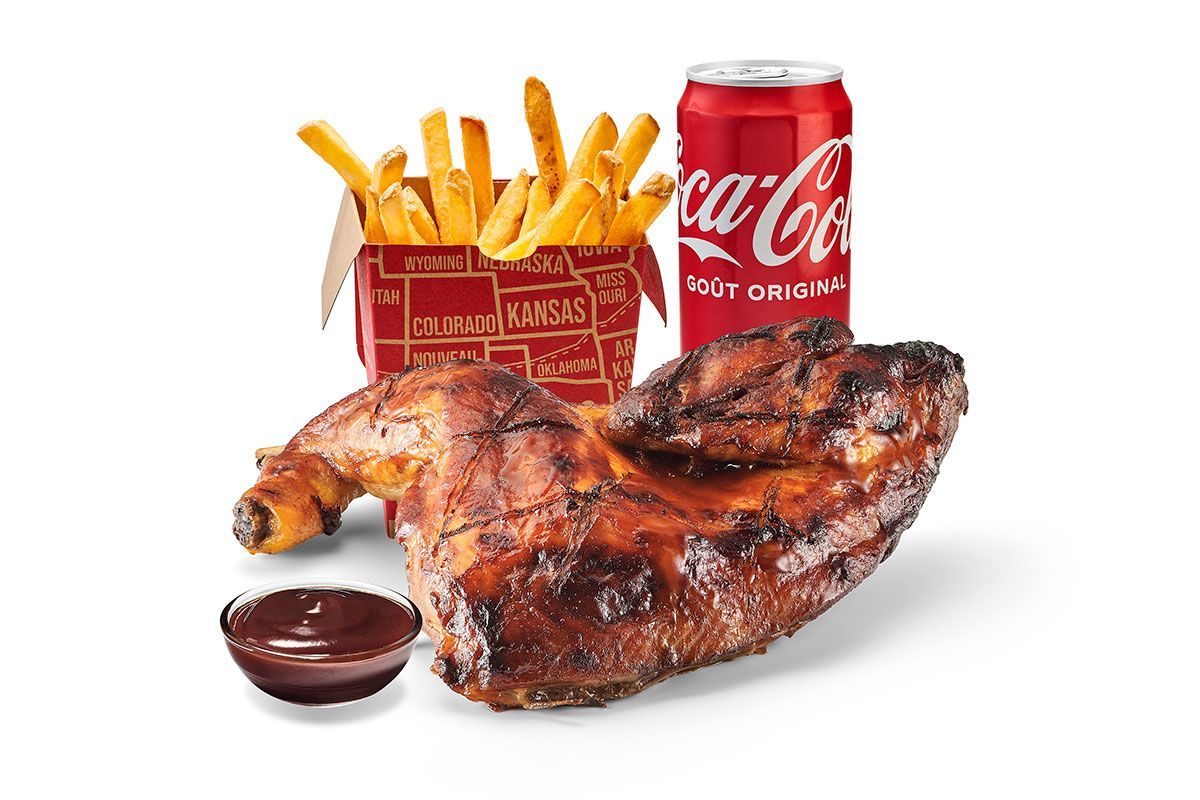 Menu Demi poulet BBQ 🍗