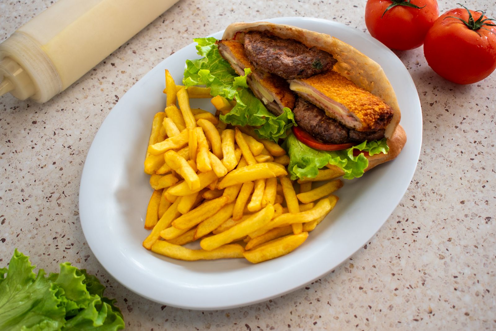 🌯Sandwich cordon bleu et steak🌯