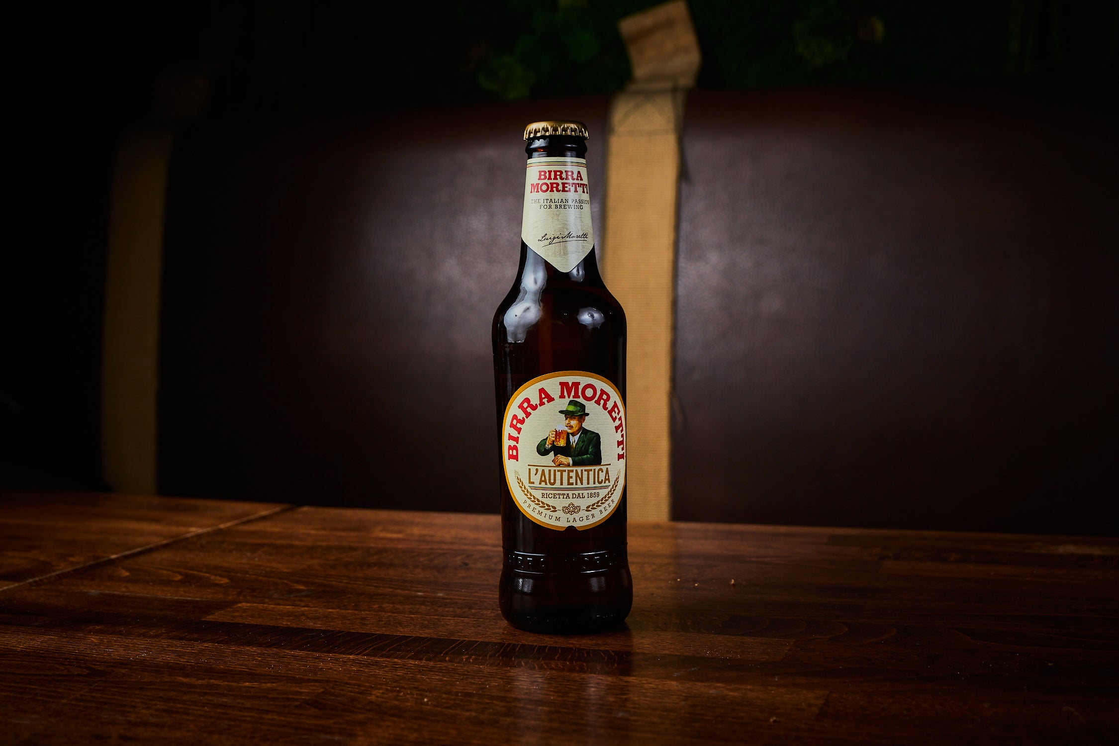 Bière Moretti, Blonde Bouteille