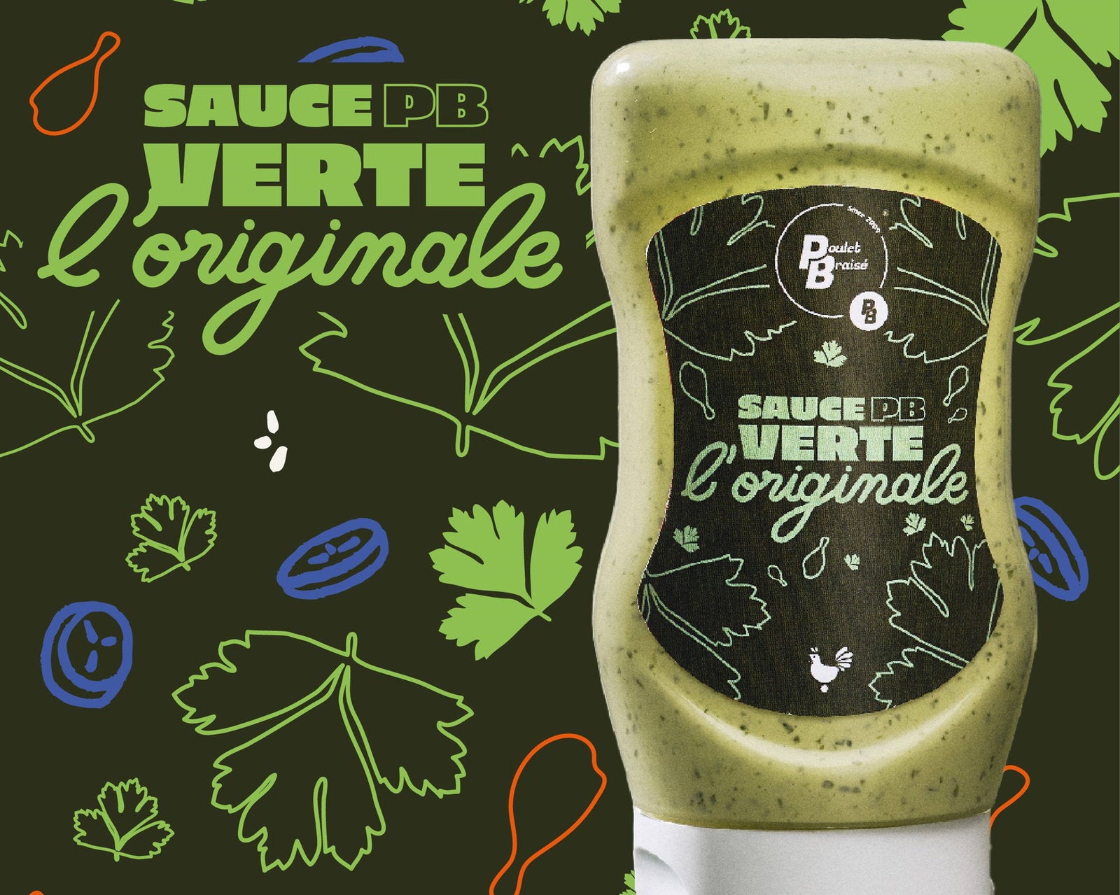 Squeeze Sauce PB Verte l'Originale®