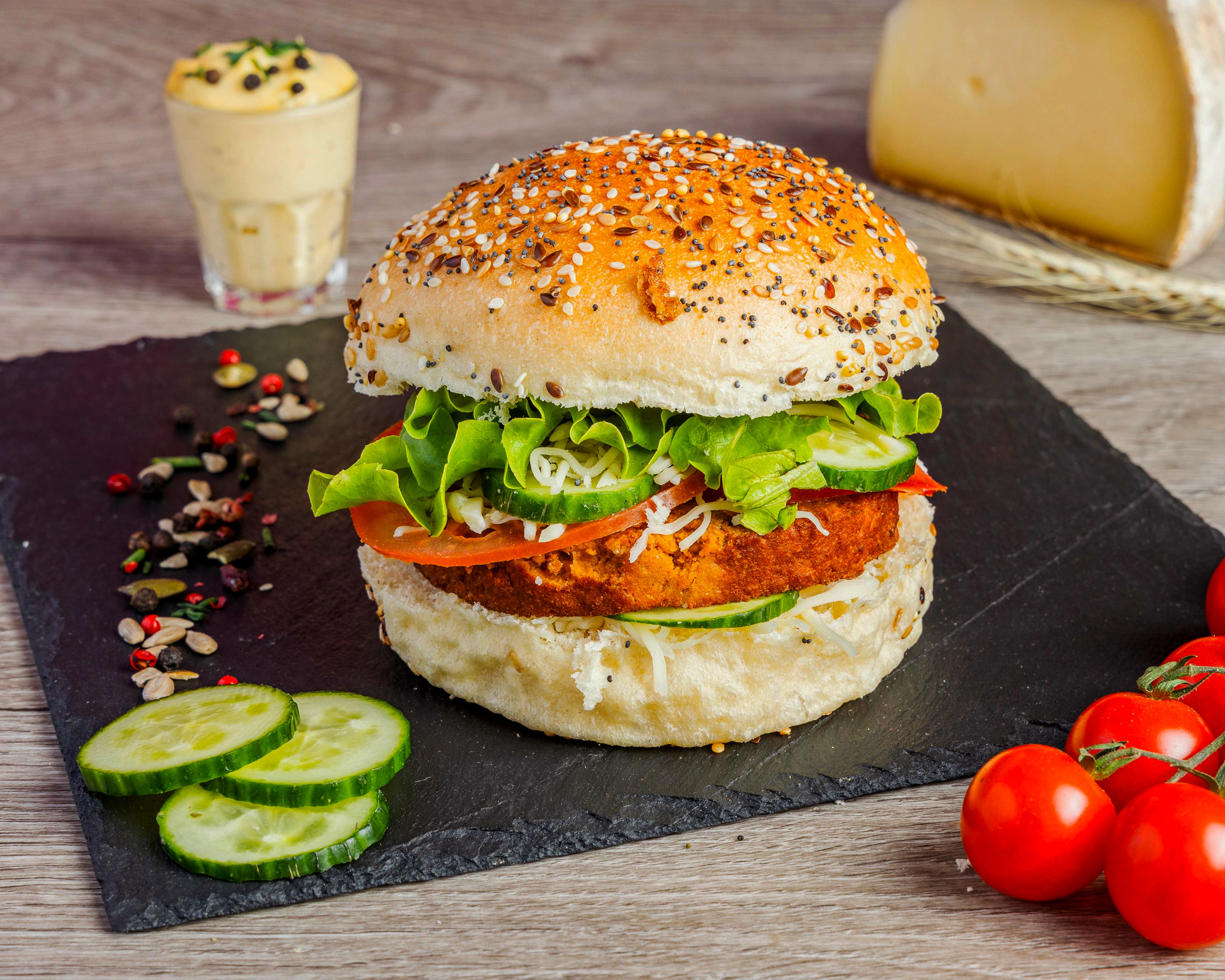 🌿🍔 Burger Végétarien