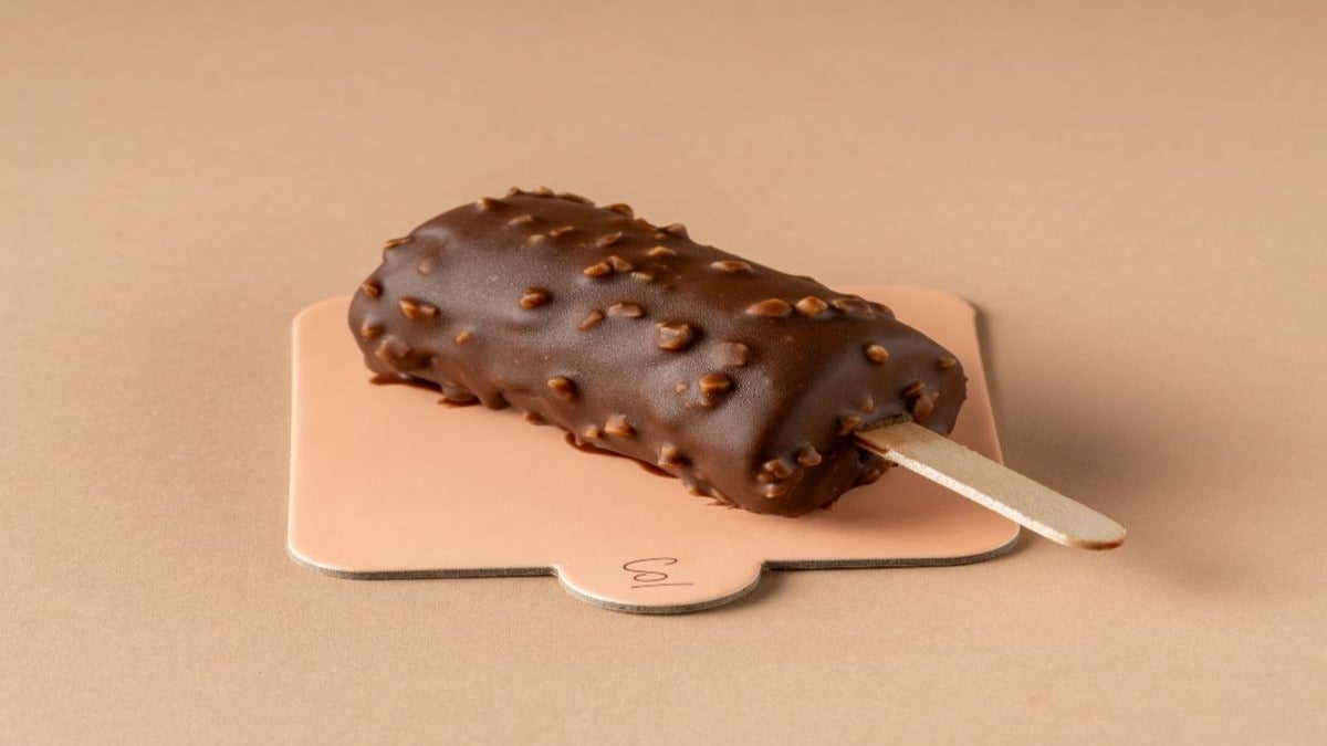 Choco Almond Popsicle