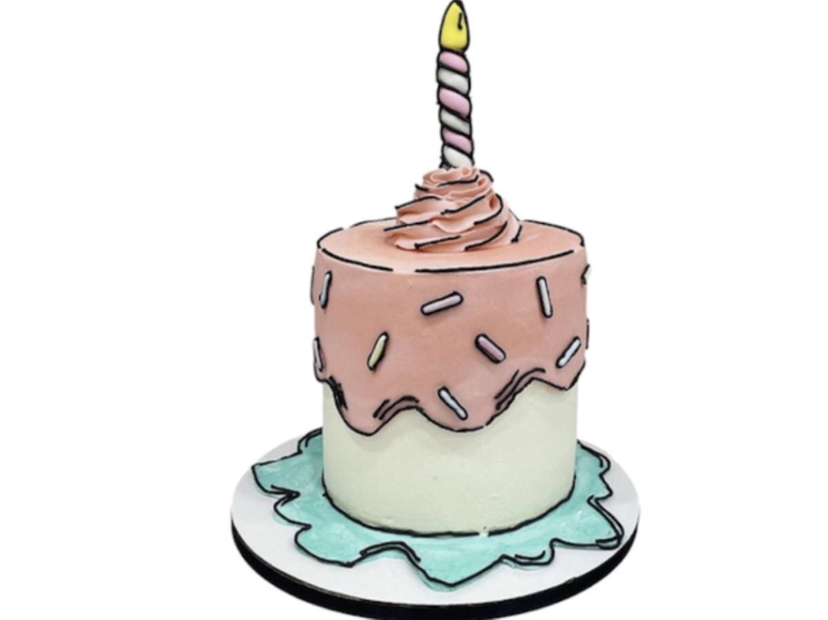 Comic Cake 1