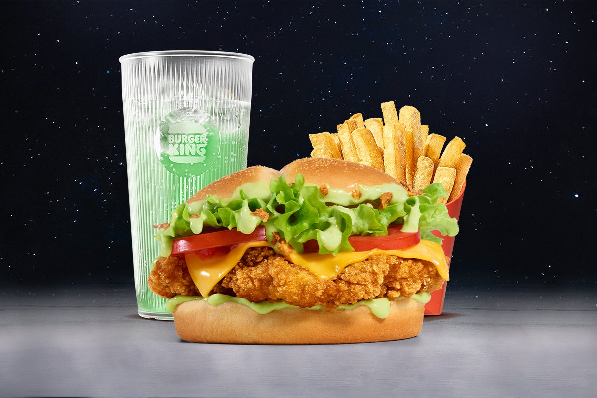 Menu Galactique Grogu Burger