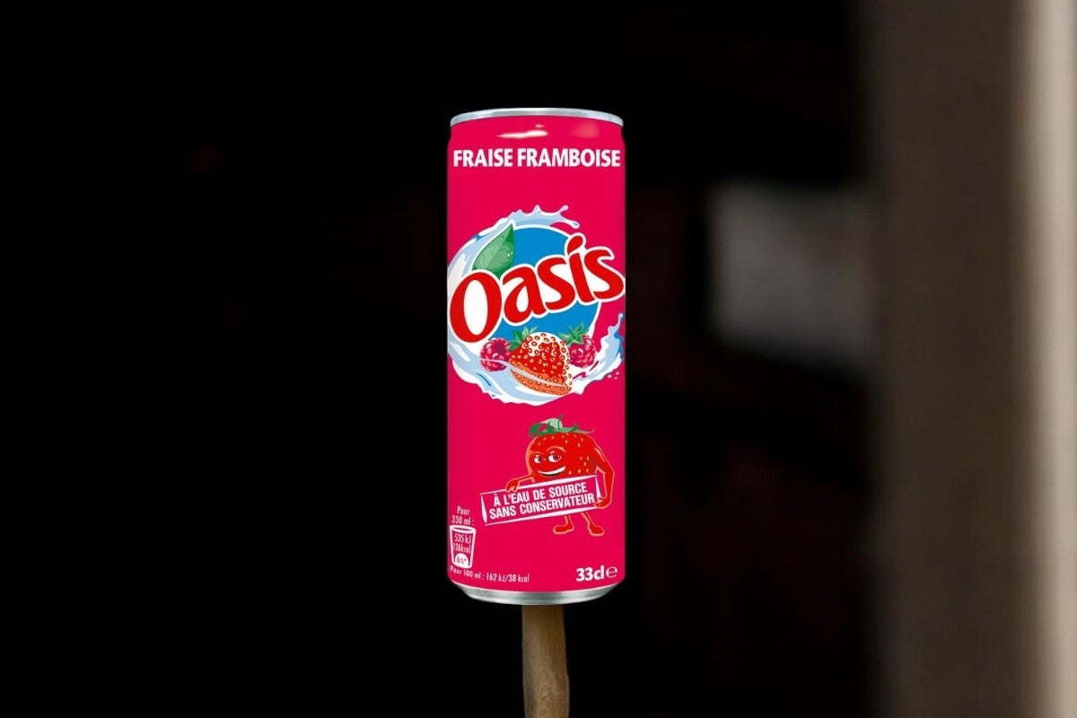 Oasis fraise framboise🥤