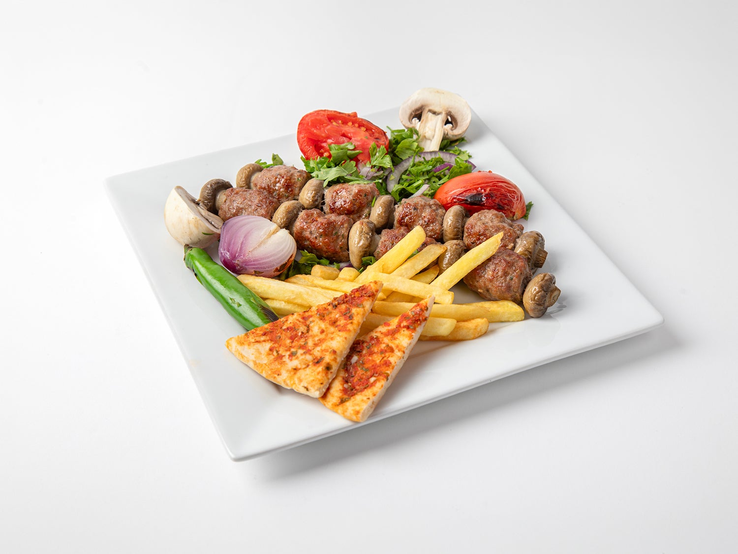 Kabab With Mushroom