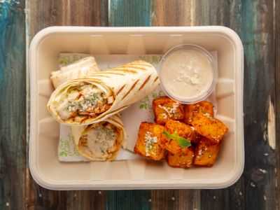 Chicken Caesar Wrap Meal