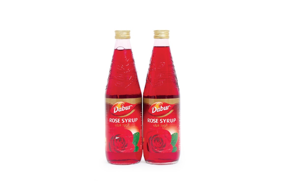 Dabur Rose Syrup 700ml Twin Pack