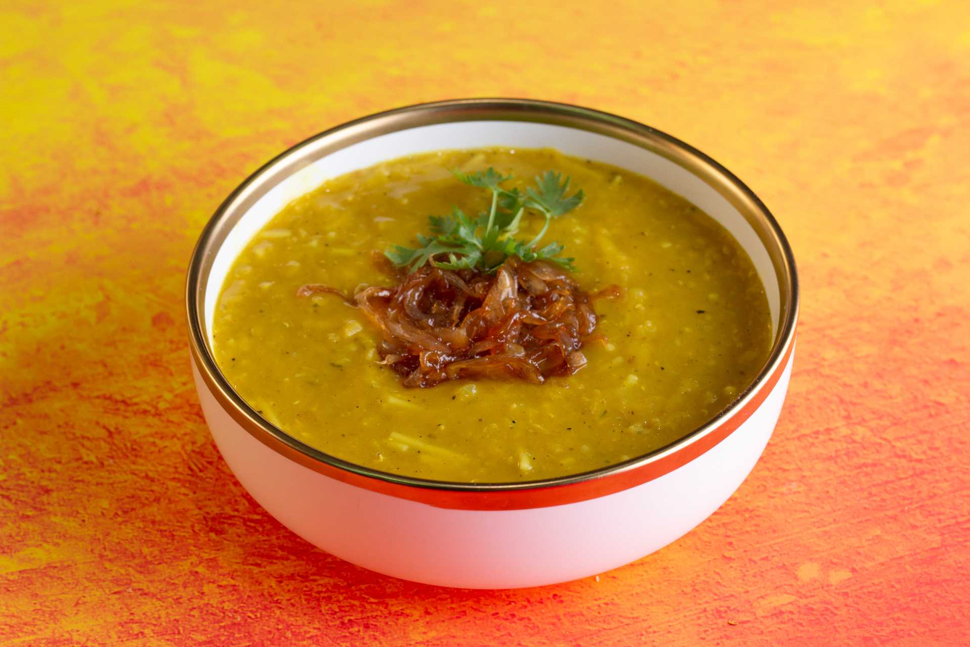 Lentil With Caramelized Onion Soup
