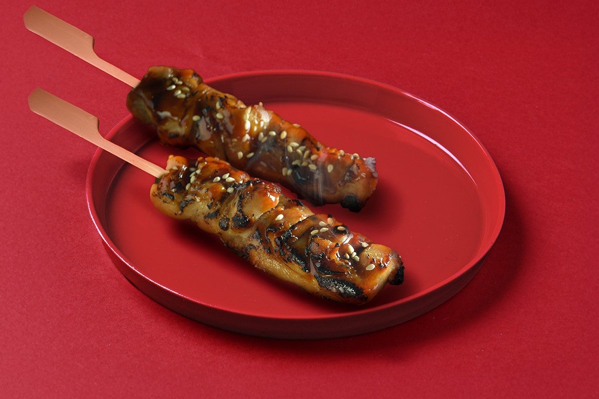 Brochette poulet citronnelle