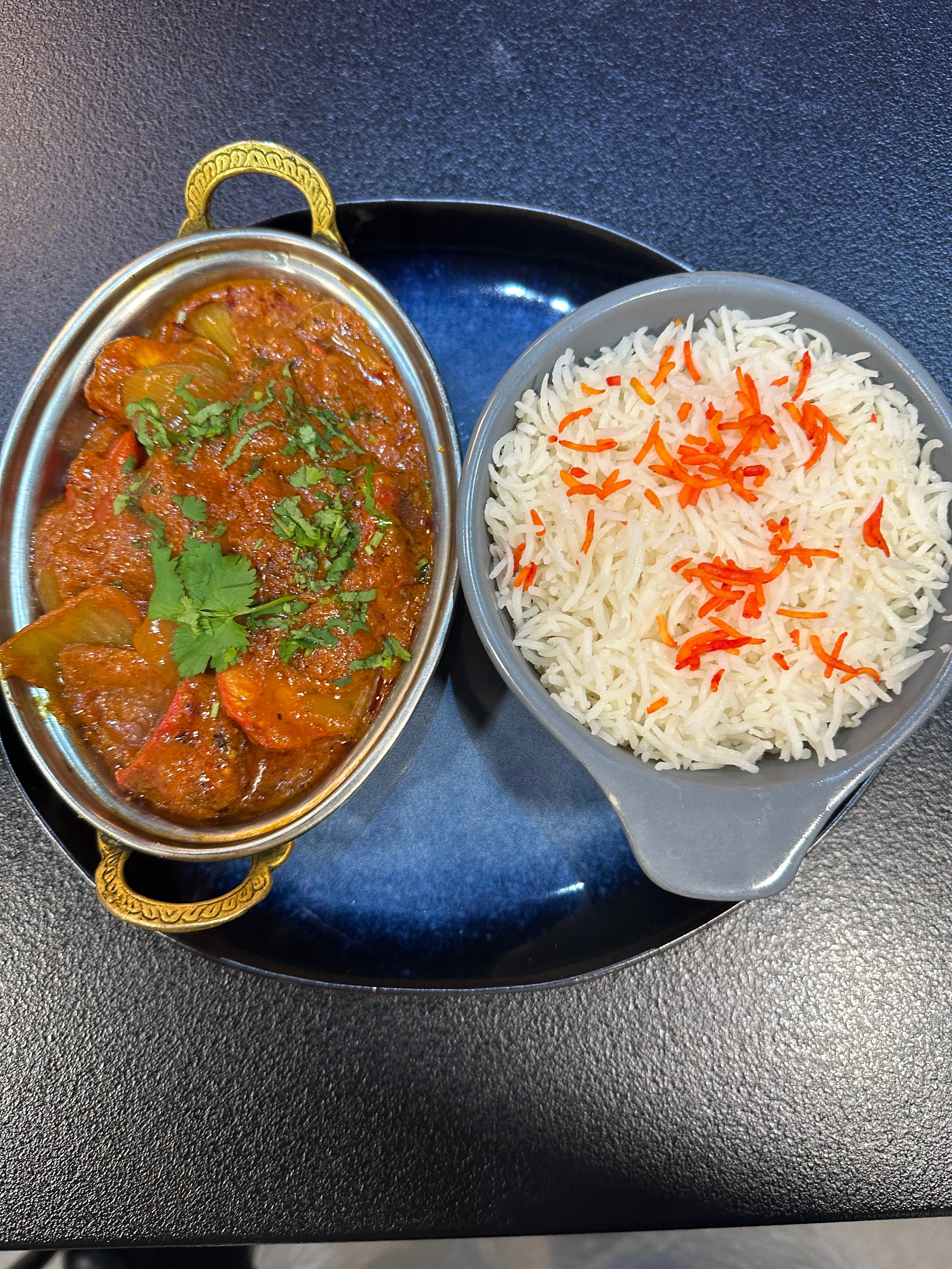 Assiettes Poulet Tikka Masala
