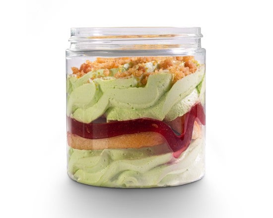Tiramisu pistache framboise