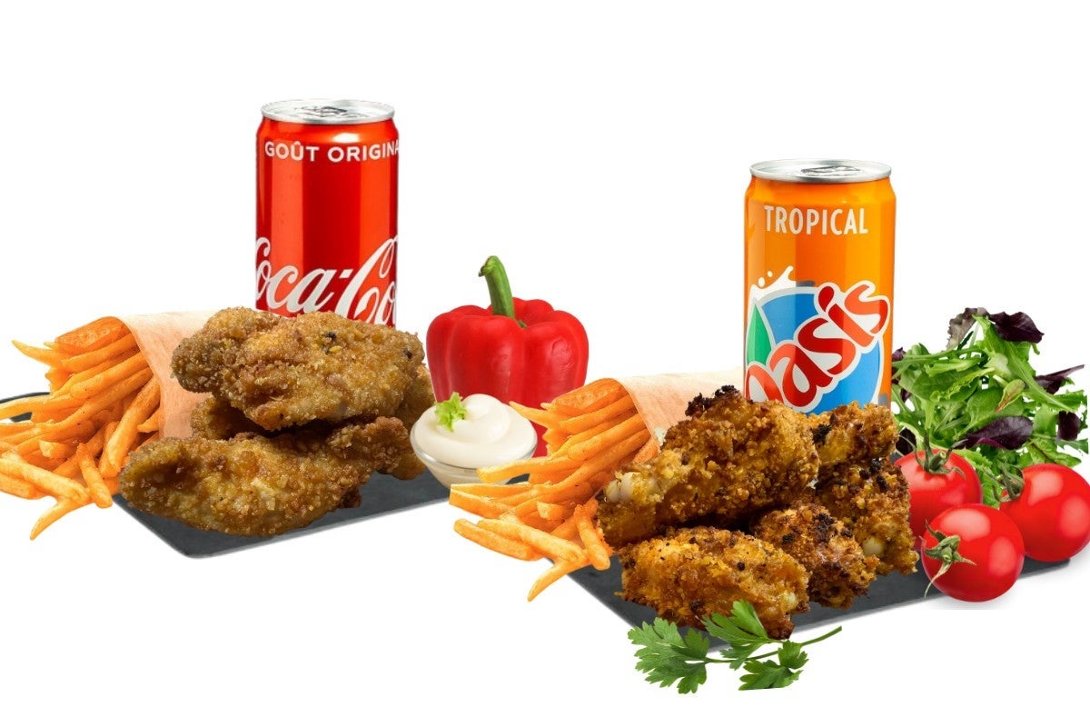 Menu - 7 Tenders® + 7 Wings® 🍗🍟🍟🥤🥤👩👦👦