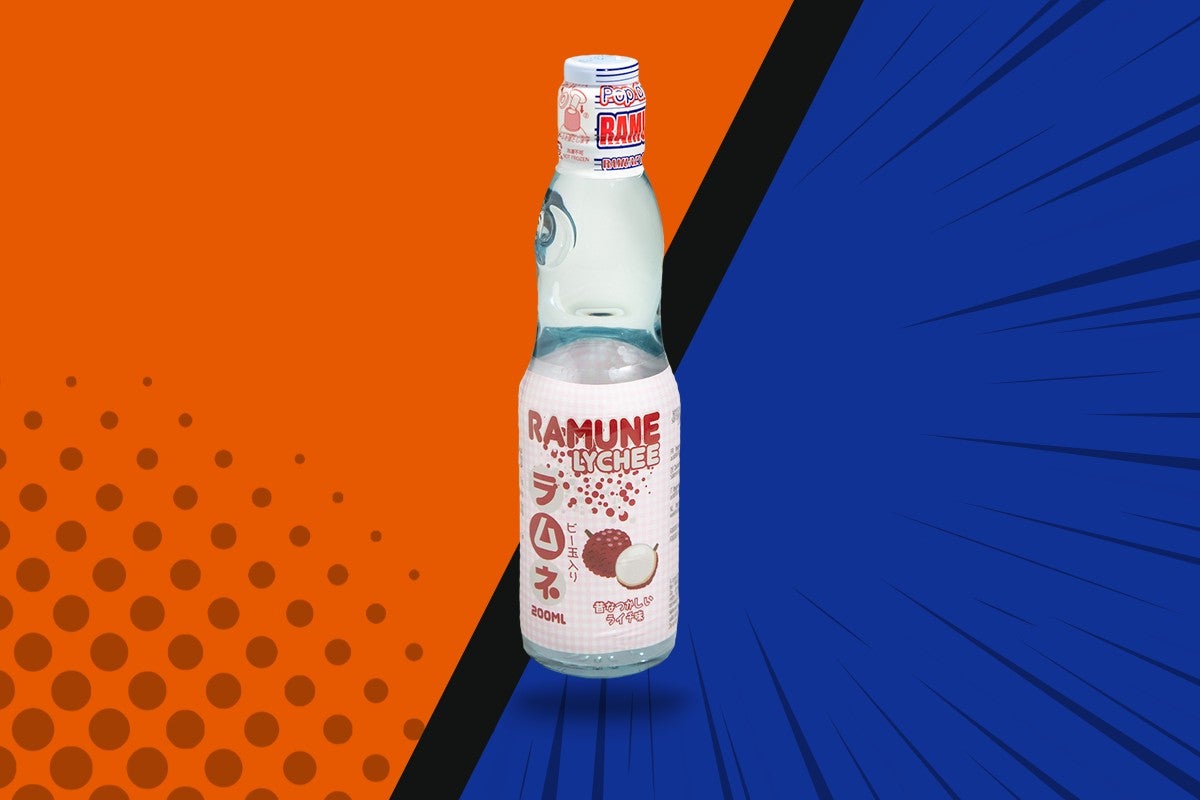 Limonade japonaise ramune litchi