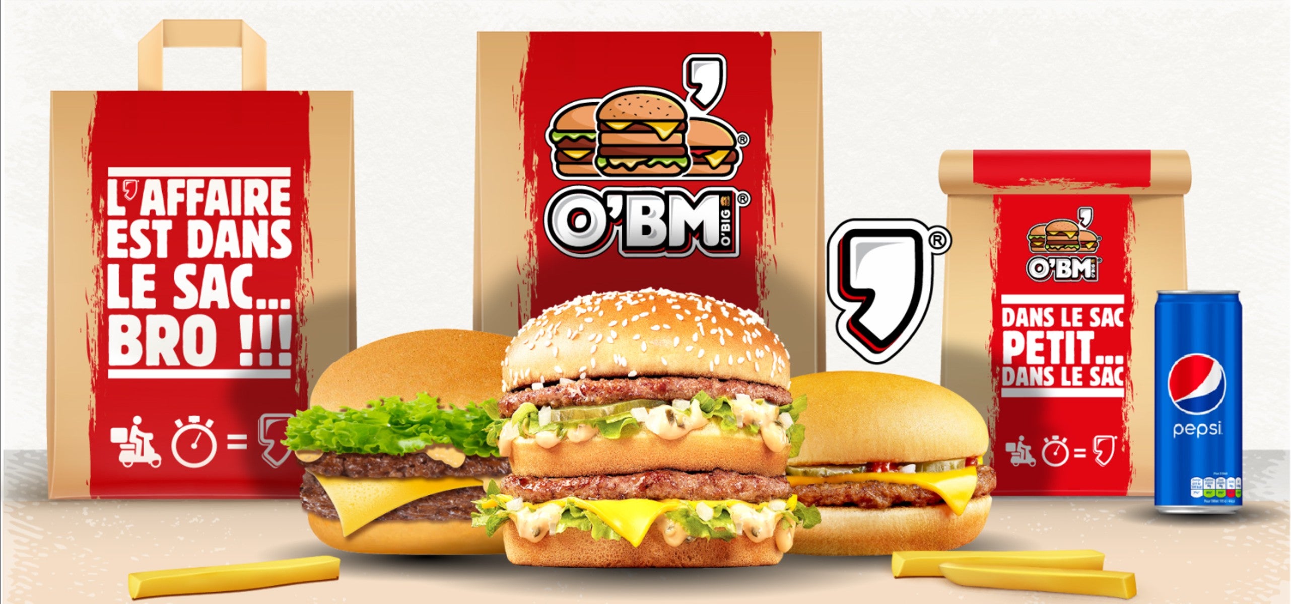 O Big Mak St Antoine Carte OBM livre depuis Marseille - Saint-Barthélemy - Commandez avec Deliveroo