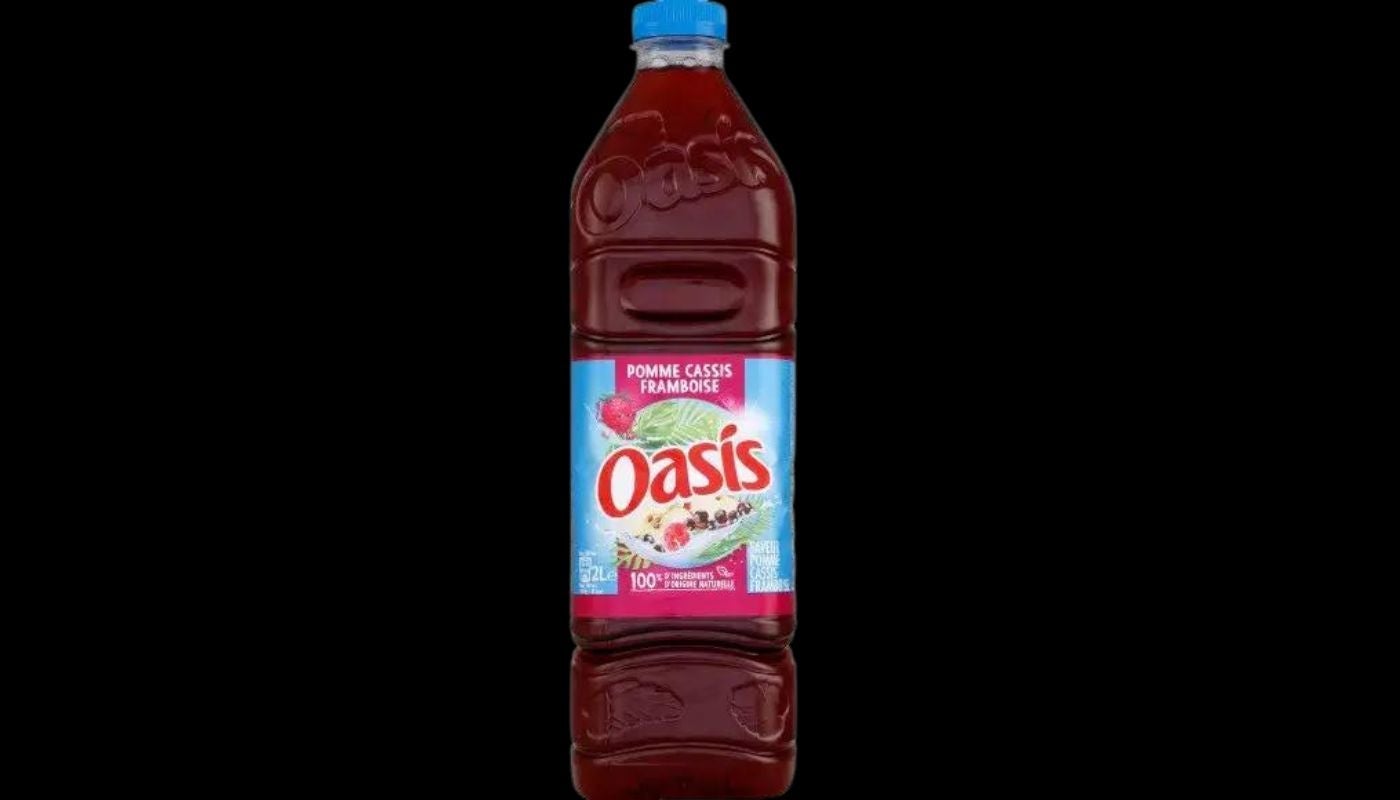 Oasis framboise pommes cassis 2l
