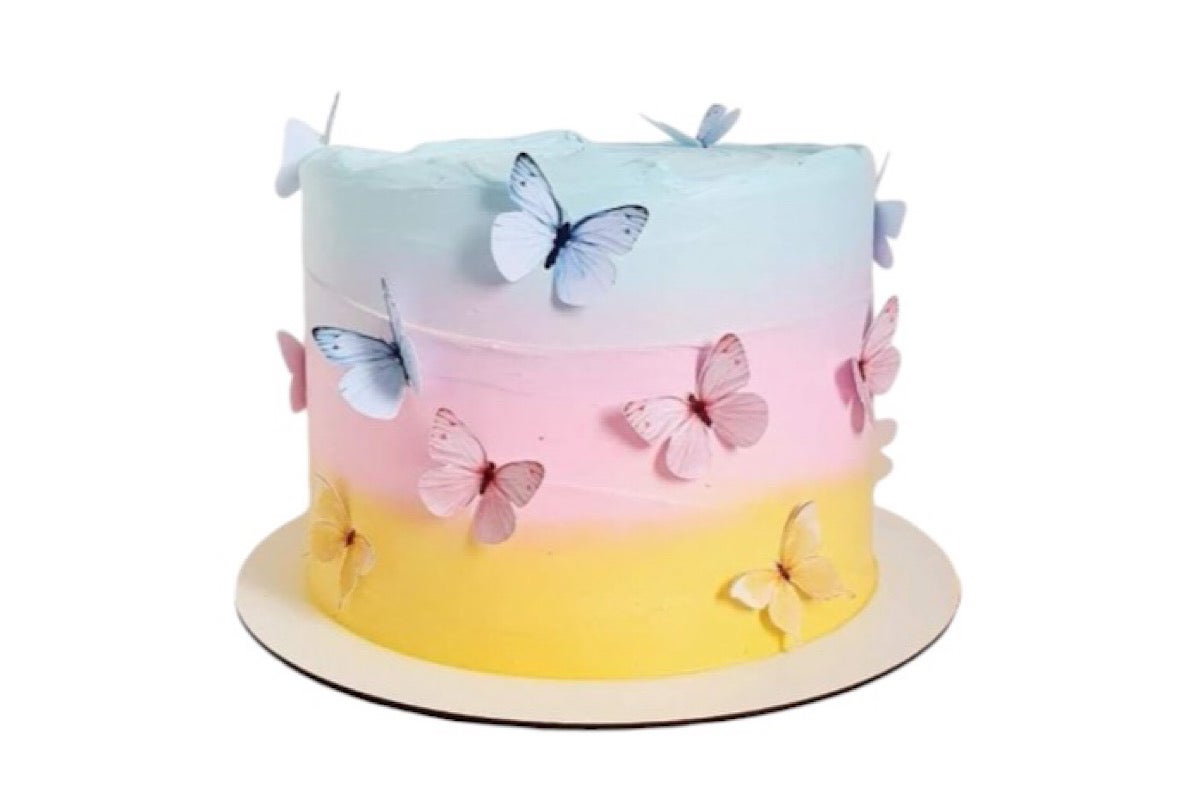 Mix butterfly cake