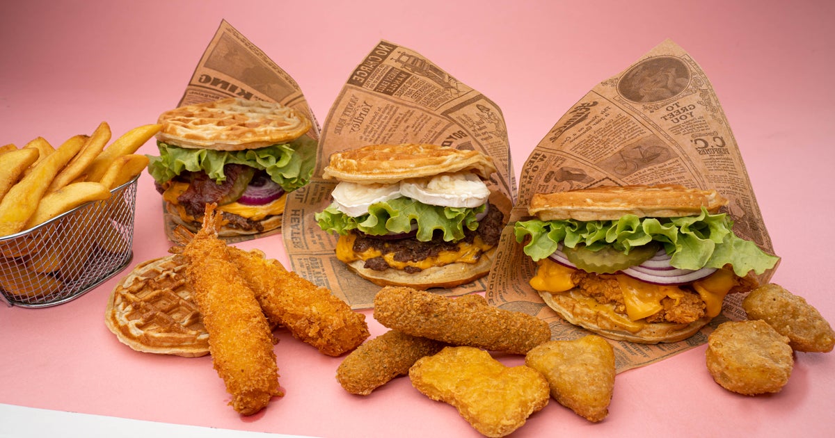 Waffle Smash Burger Courbevoie xx delivery from Courbevoie Gambetta