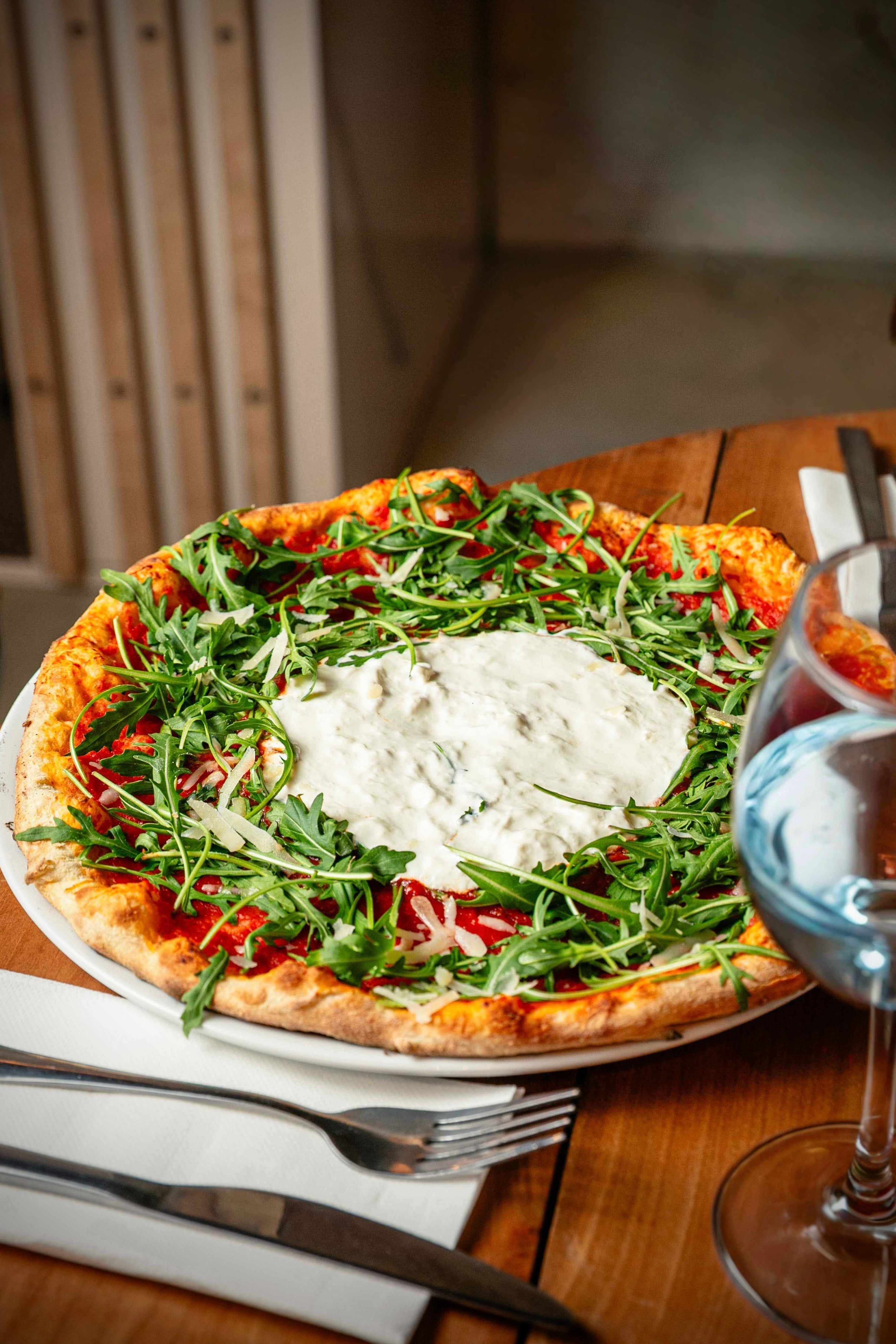 Pizza Stracciatella