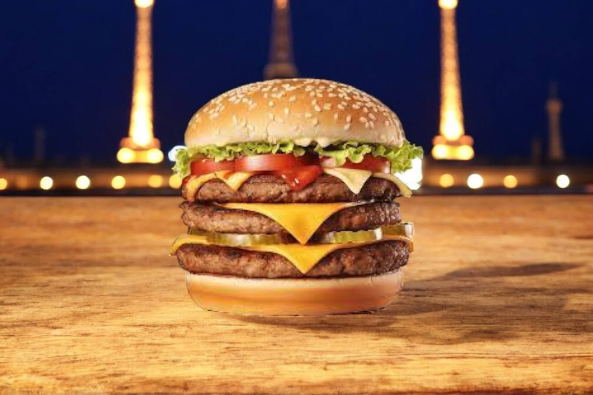Triple Cheese Burger🍔