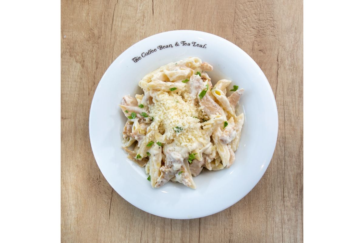 Chicken Alfredo Mushroom Pasta