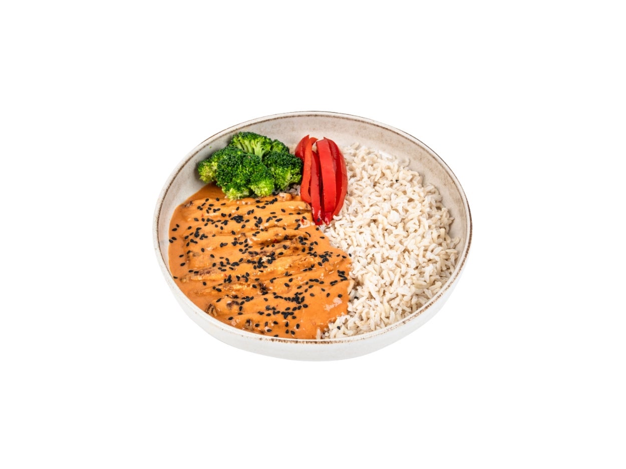 Spicy Chicken With Peanut Sauce