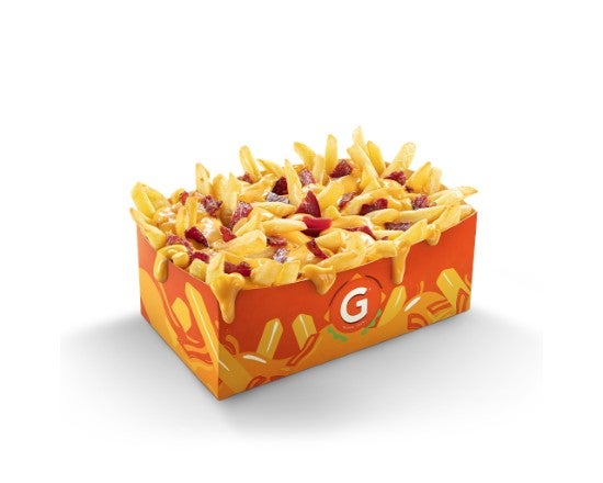 Frites cheddar bacon boeuf 