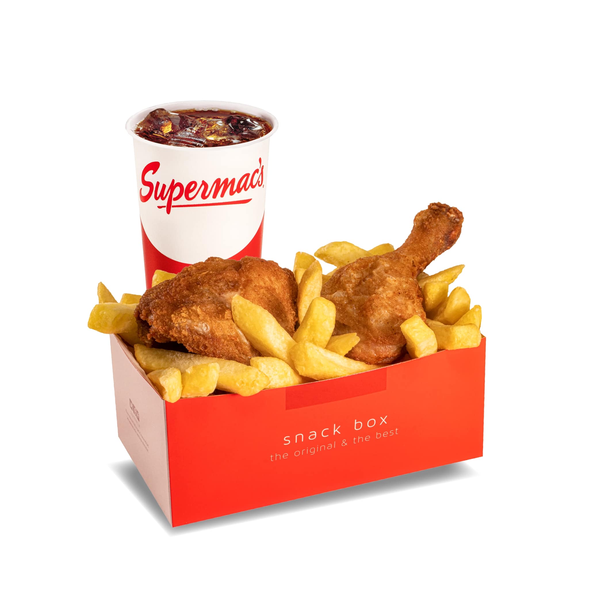 Chicken Snack Box Meal (incl. large fries + large drink)