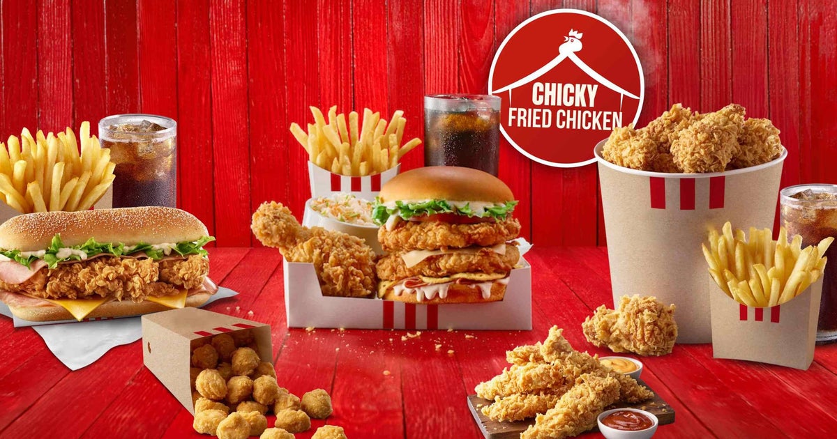 Chicky Licky Menu CHICKY FRIED CHICKEN livre depuis Parc des Expositions Paris Villepinte ...