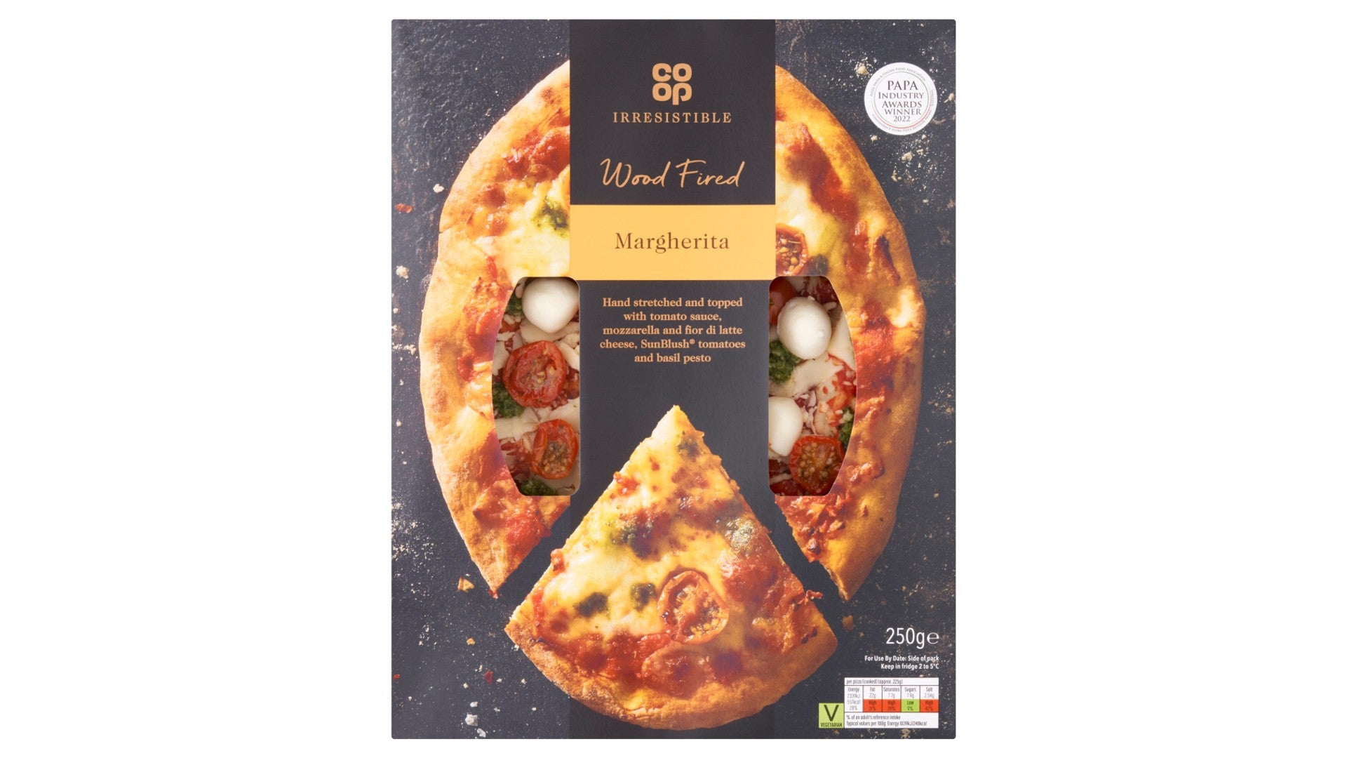 Co-op Chilled Irresistible Margherita Pizza 250G