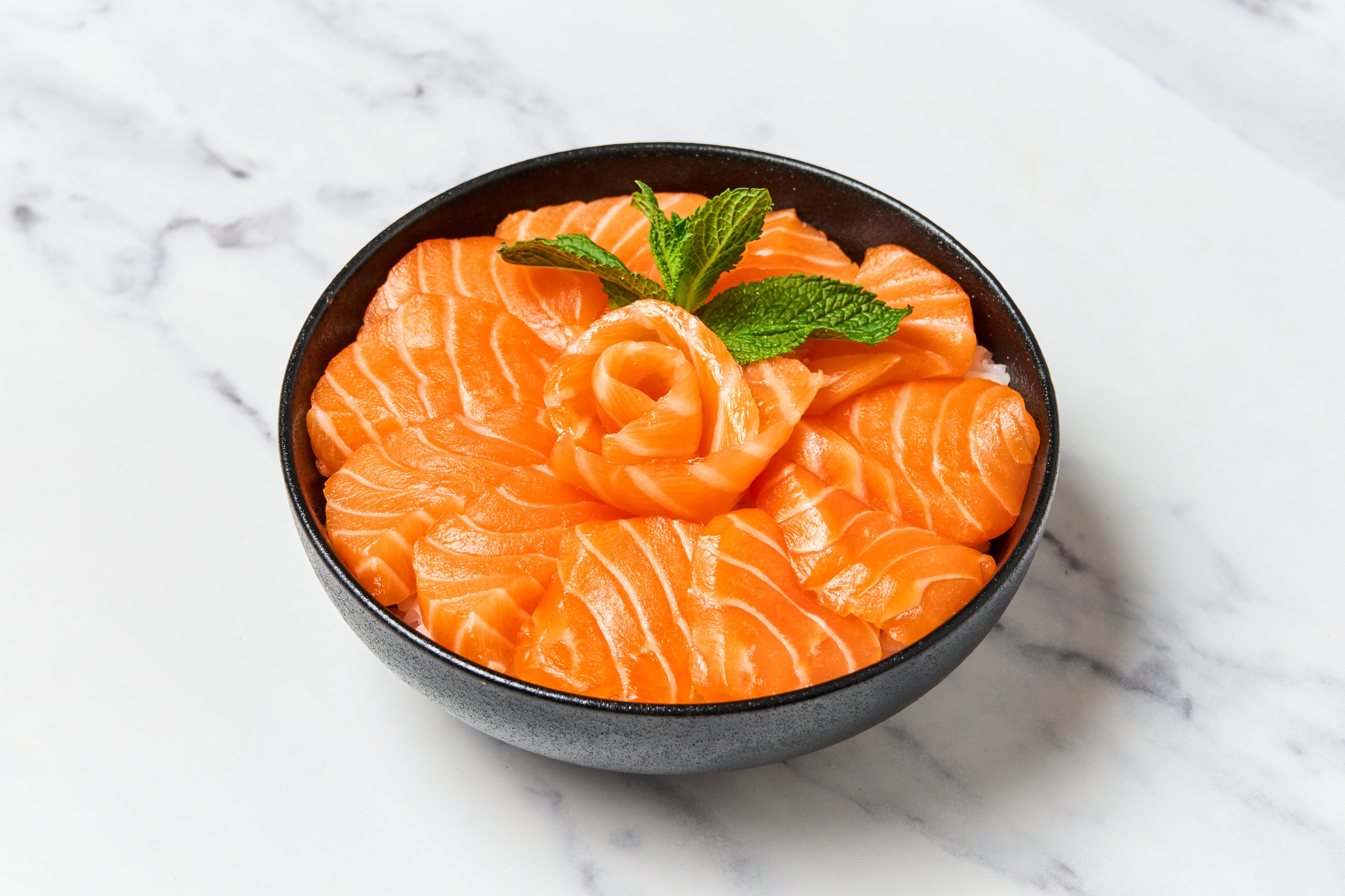 Chirashi, saumon